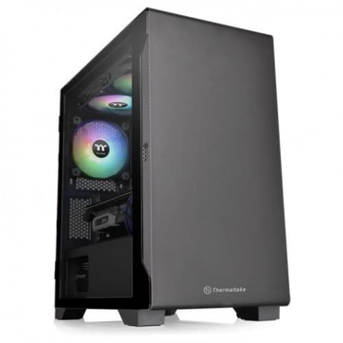 Gabinete THERMALTAKE S100 TG Negro Micro Chassis S/Fuente