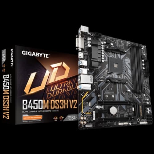 Motherboard GIGABYTE B450M DS3H V2 Ultra Durable AM4 DDR4