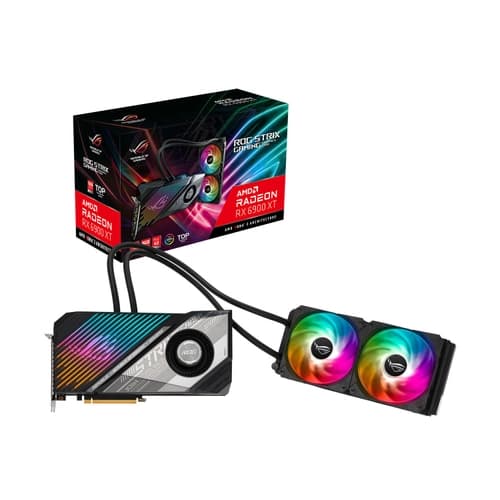 Placa de Video ASUS AMD Radeon ROG STRIX LC RX 6900XT T16G GAMING
