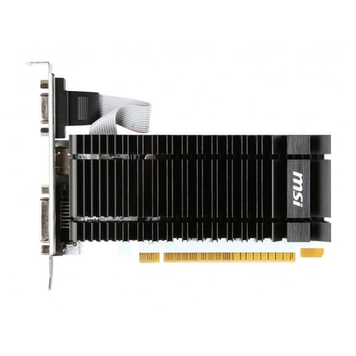 Placa de Video MSI NVIDIA GeForce GT 730 2GD3H LP Disipador Pasivo