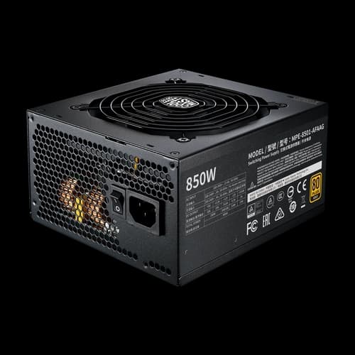 Fuente COOLER MASTER MWE V2 850W 80 Plus Gold ATX Modular