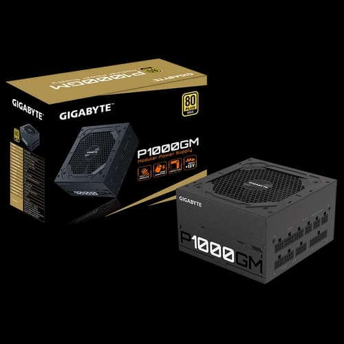 Fuente GIGABYTE P1000GM 1000W 80 Plus Gold ATX Modular