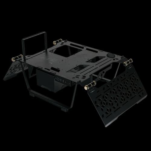 Gabinete COOLER MASTER MasterFrame 700 Negro Full Tower S/Fuente