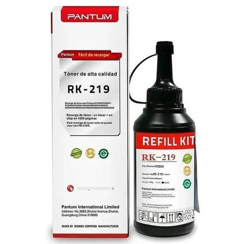 Tóner Refil Kit PANTUM RK-219 Negro