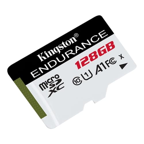 Tarjeta de Memoria KINGSTON High Endurance MicroSDXC 128GB UHS-I U1 V10 A1  95MB/s
