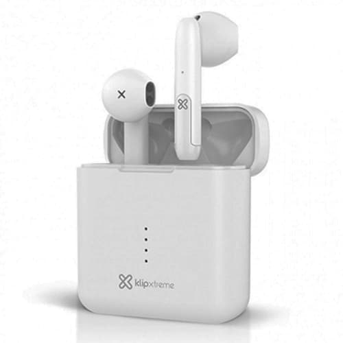 Auricular KLIP XTREME Twin Touch Blanco