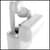 Auricular KLIP XTREME Twin Touch Blanco