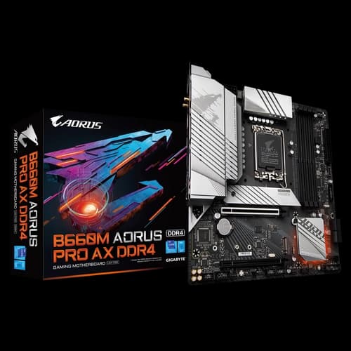 Motherboard GIGABYTE B660M AORUS PRO AX WIFI LGA1700 DDR4