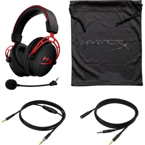 Auricular HYPERX Cloud Alpha Negro y Rojo