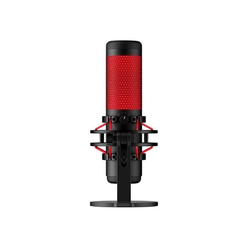 Micrófono HYPERX QuadCast Negro y Rojo