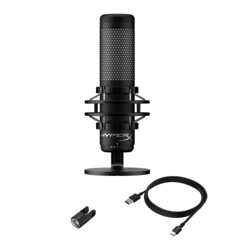 Micrófono HYPERX QuadCast S Negro