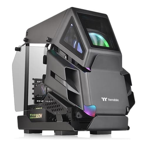 Gabinete THERMALTAKE AH T200 Negro Micro Chassis S/Fuente