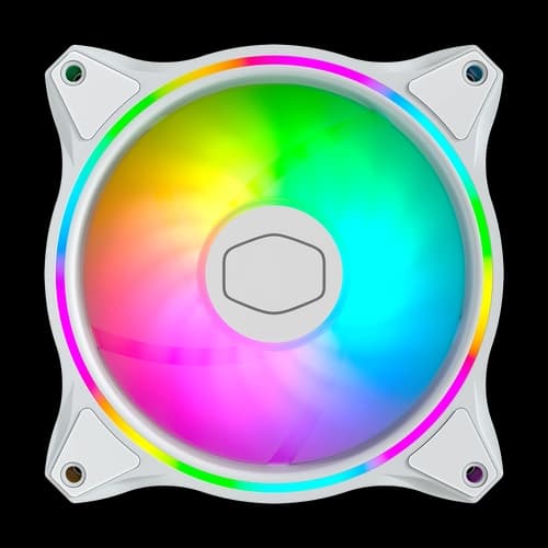 Fan Cooler COOLER MASTER MasterFan MF120 HALO White Edition ARGB
