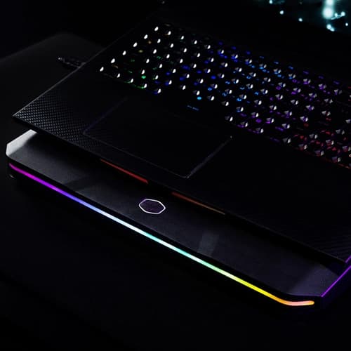 Base Cooler COOLER MASTER NotePal X150 Spectrum p/ Notebook ARGB