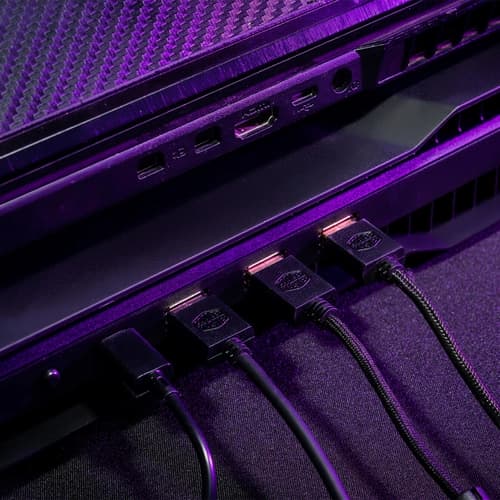 Base Cooler COOLER MASTER NotePal X150 Spectrum p/ Notebook ARGB