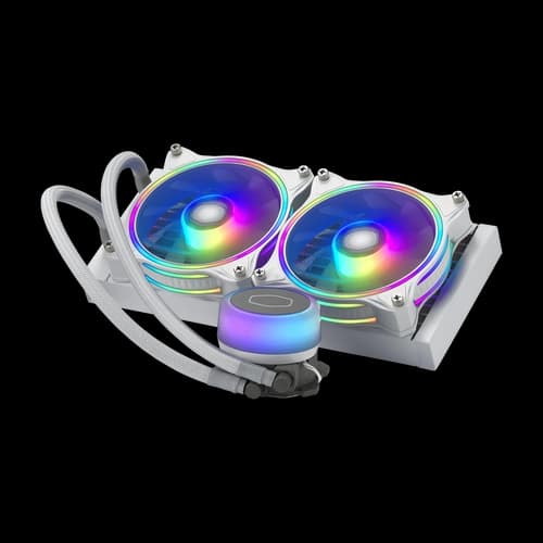 Liquid Cooler COOLER MASTER MasterLiquid ML240 Illusion White Edition ARGB