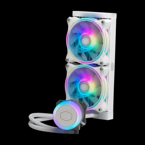 Liquid Cooler COOLER MASTER MasterLiquid ML240 Illusion White Edition ARGB