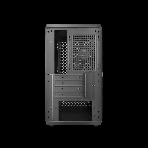 Gabinete COOLER MASTER MasterBox Q300L Rainbow Negro Mini Tower ARGB S/Fuente