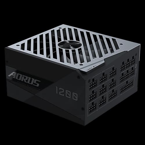 Fuente GIGABYTE AORUS 1200W 80 Plus Platinium ATX Modular LCD