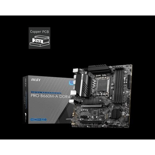 Motherboard MSI PRO B660M-A LGA1700 DDR4