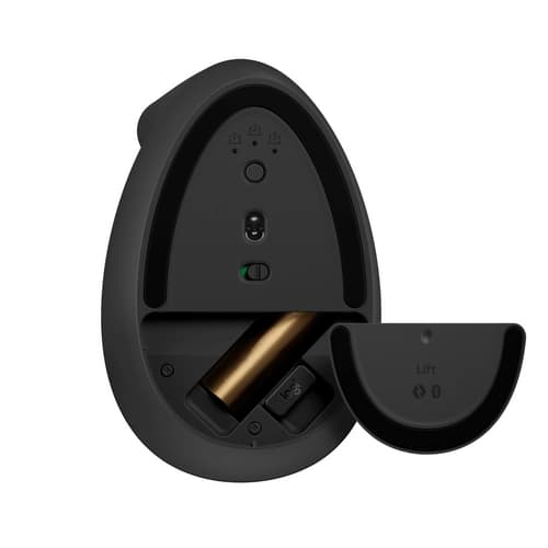 Mouse Inalámbrico LOGITECH Lift Zurdo Negro