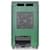 Gabinete The Tower 100 Verde C/ Vidrio Templado