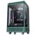 Gabinete The Tower 100 Verde C/ Vidrio Templado