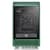 Gabinete The Tower 100 Verde C/ Vidrio Templado