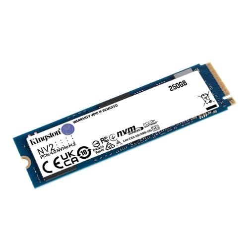 Disco Interno SSD KINGSTON NV2 250GB M.2 NVMe PCIe 4.0  3000MB/s