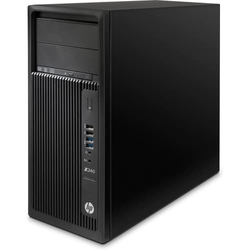 HP WS Z240T Intel Xeon E31240 V6 8GB 1TB W10P