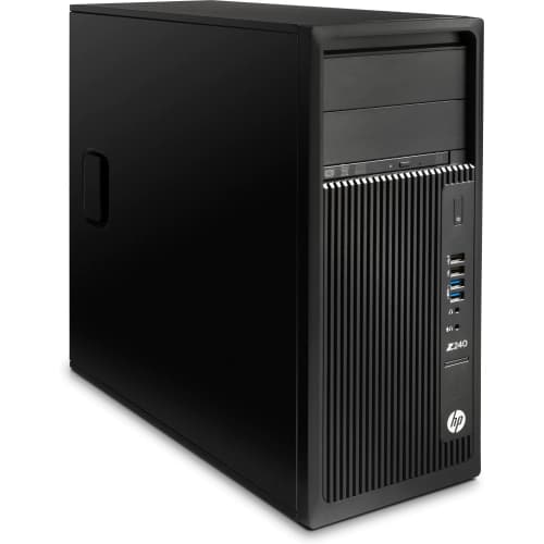HP WS Z240T Intel Xeon E31240 V6 8GB 1TB W10P
