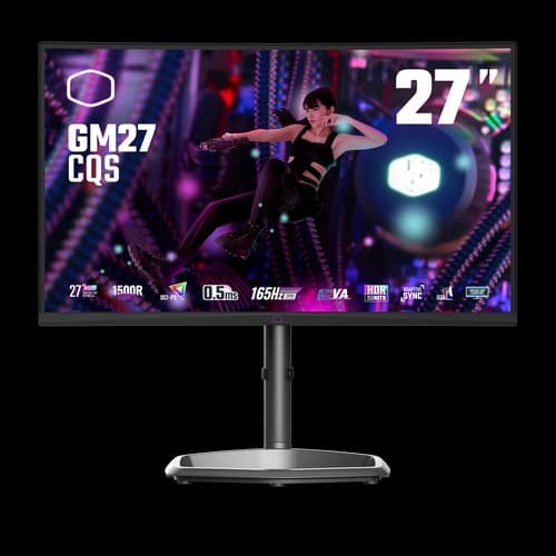Monitor Cooler Master 27''WQHD 170Hz 1500R VA W/O