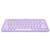 Teclado Bluetooth Multi-Device K380 Lavender