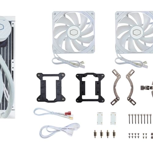 Water Cooler MASTERLIQUID 240L CORE White