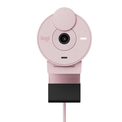 Cámara Web Logitech Brio 300 Rosa
