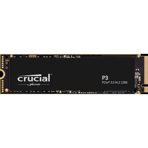 Disco Interno SSD CRUCIAL P3 2TB M.2 NVMe PCIe 3.0  3500MB/s