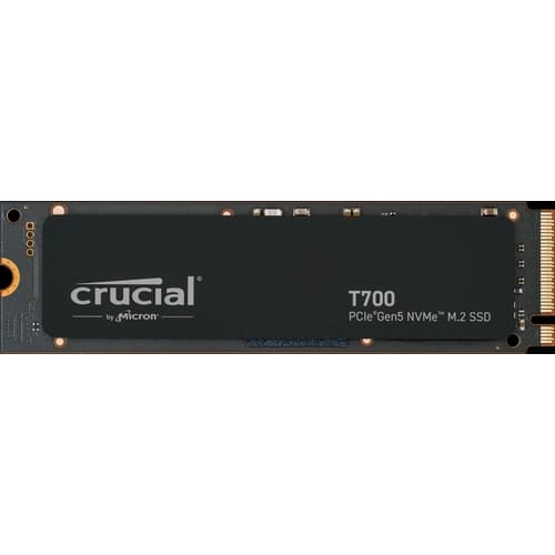 Disco Interno SSD CRUCIAL T700 2TB M.2 NVMe PCIe 5.0  12400MB/s