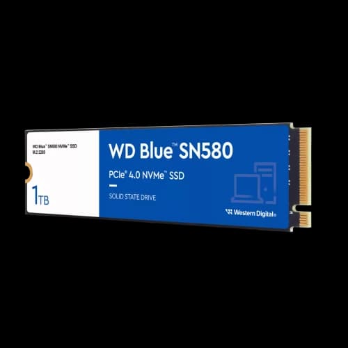 Disco SSD WD 1T Blue SN580 NVMe gen3 4150MB/S
