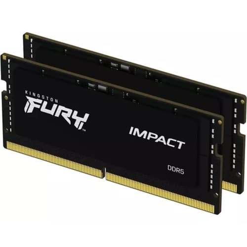 Memoria SODIMM Fury DDR5 16GB 4800MHz Impact Negra