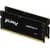 Memoria SODIMM Fury DDR5 16GB 4800MHz Impact Negra