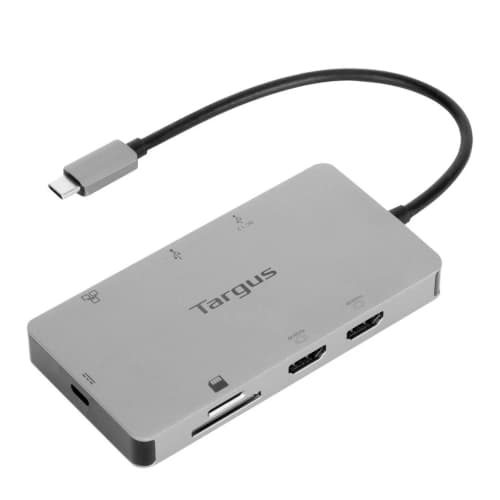 Docking Station USB-C Alt. Mode Dual HDMI 4K White