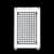 Gabinete COOLER MASTER Qube 500 Flatpack White