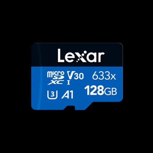 Tarjeta microSDXC Lexar  633x  128GB UHS-I C10