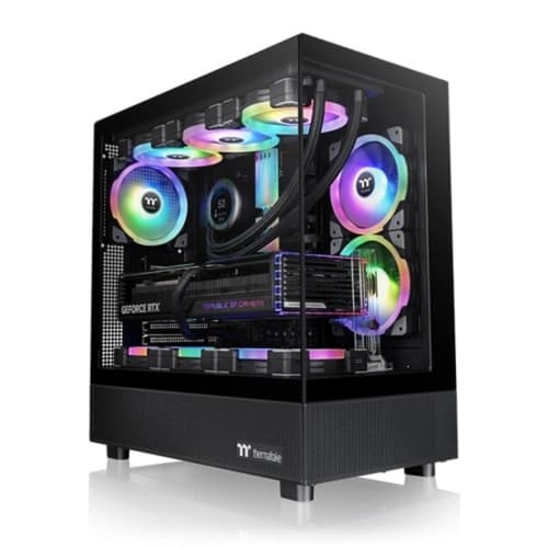 Gabinete View 270 TG ARGB Mid Tower Negro