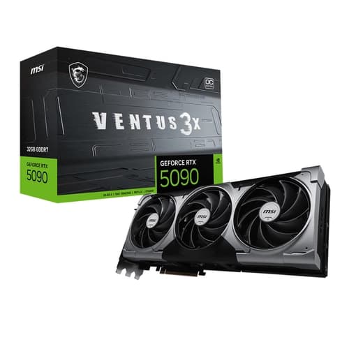 Placa MSI GeForc RTX 5090 32G VENTUS 3X OC