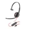 Auricular Poly Blackwire 3210 Mono USB-C   USB-A