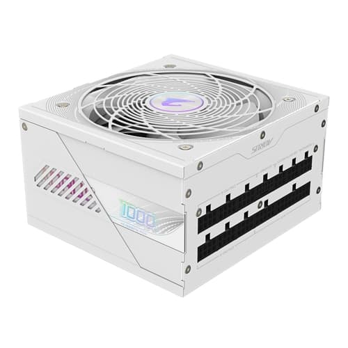 Fuente AORUS ELITE P1000W 80  Platinum Modular PCIe 5.0 PG5 ICE