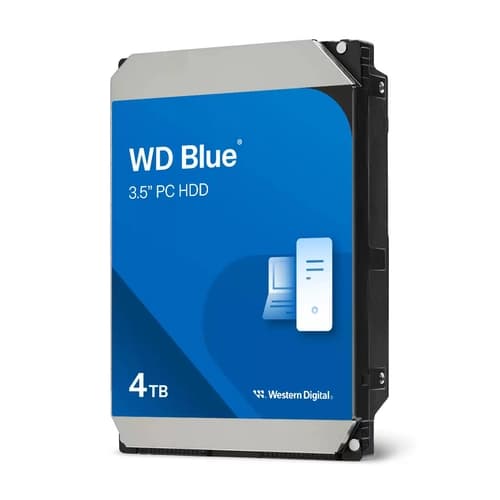 Disco duro interno WD 4TB 3.5" Blue SATA 256MB 5400