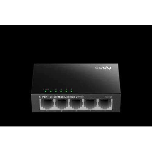 Switch Cudy 5 puertos metal