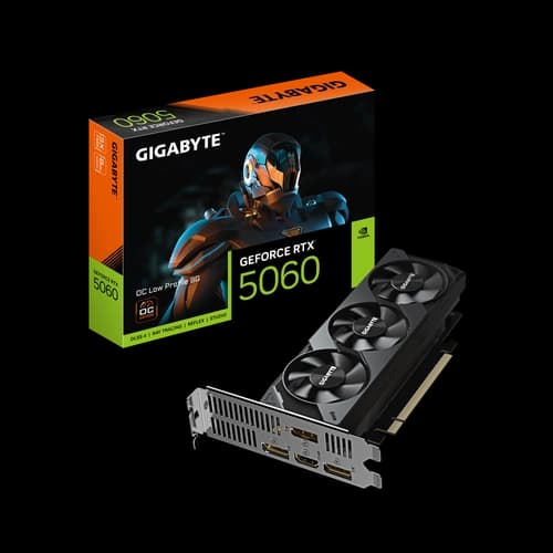 Placa de Video GIGABYTE GeForce RTX 5060 OC Low Profile 8G